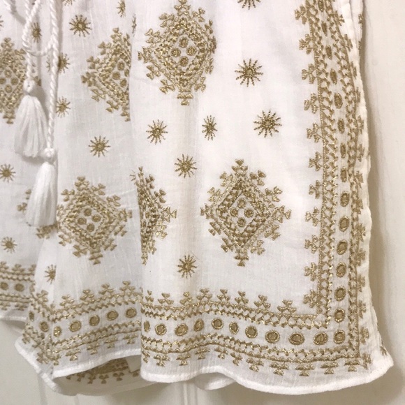 J. Crew Gold Embroidered Shorts - Picture 9 of 15
